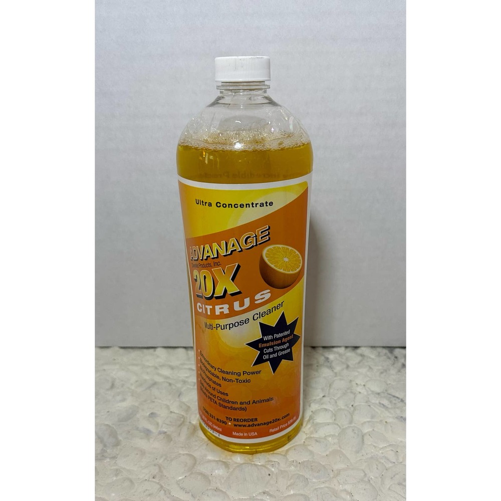 20X Multi-Purpose Ultra Concentrated Formula Citrus Scented, 32oz